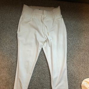 Whitney Simmons White Joggers